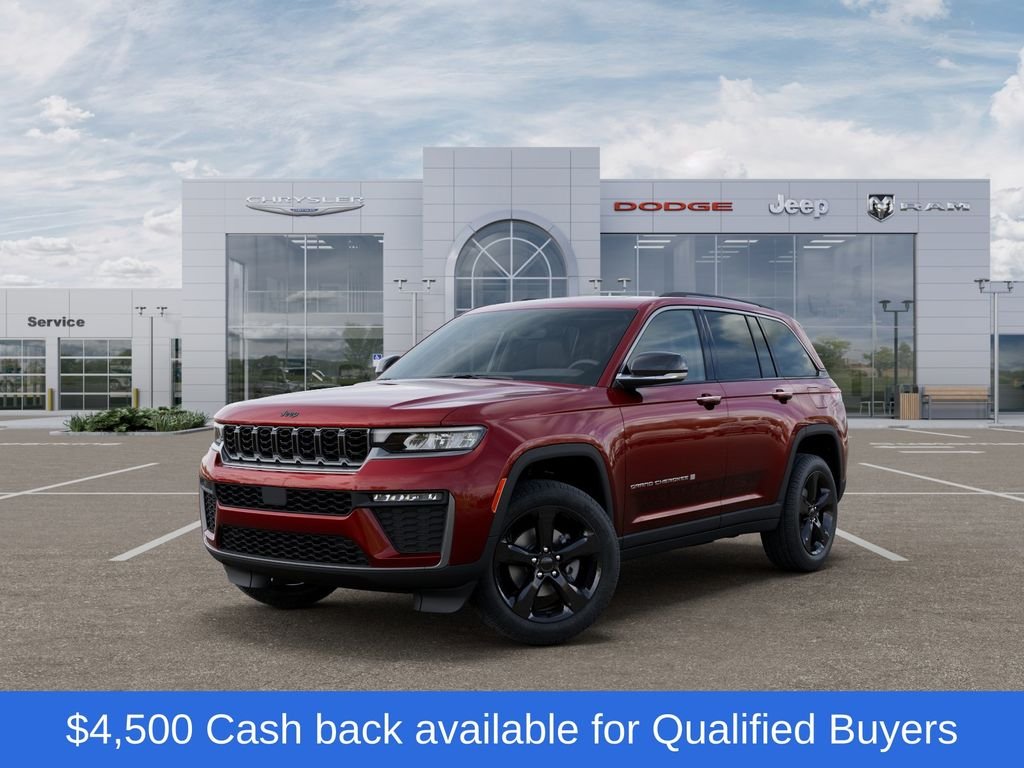 New 2026 Velvet Red Pearl-Coat Exterior Paint Jeep Limited image 1