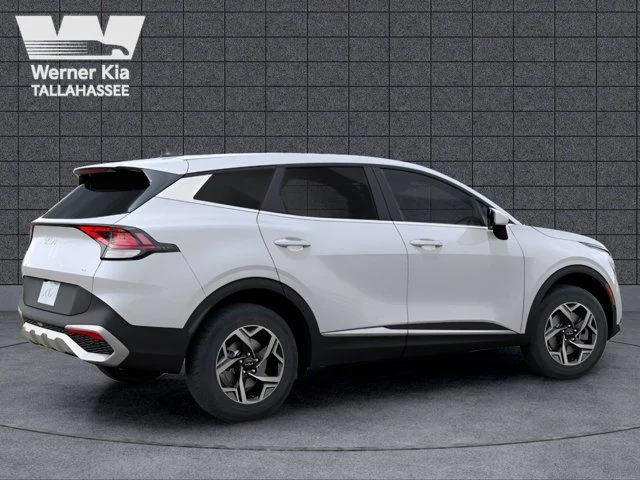 New 2025 Snow White Pearl Kia LX image 6