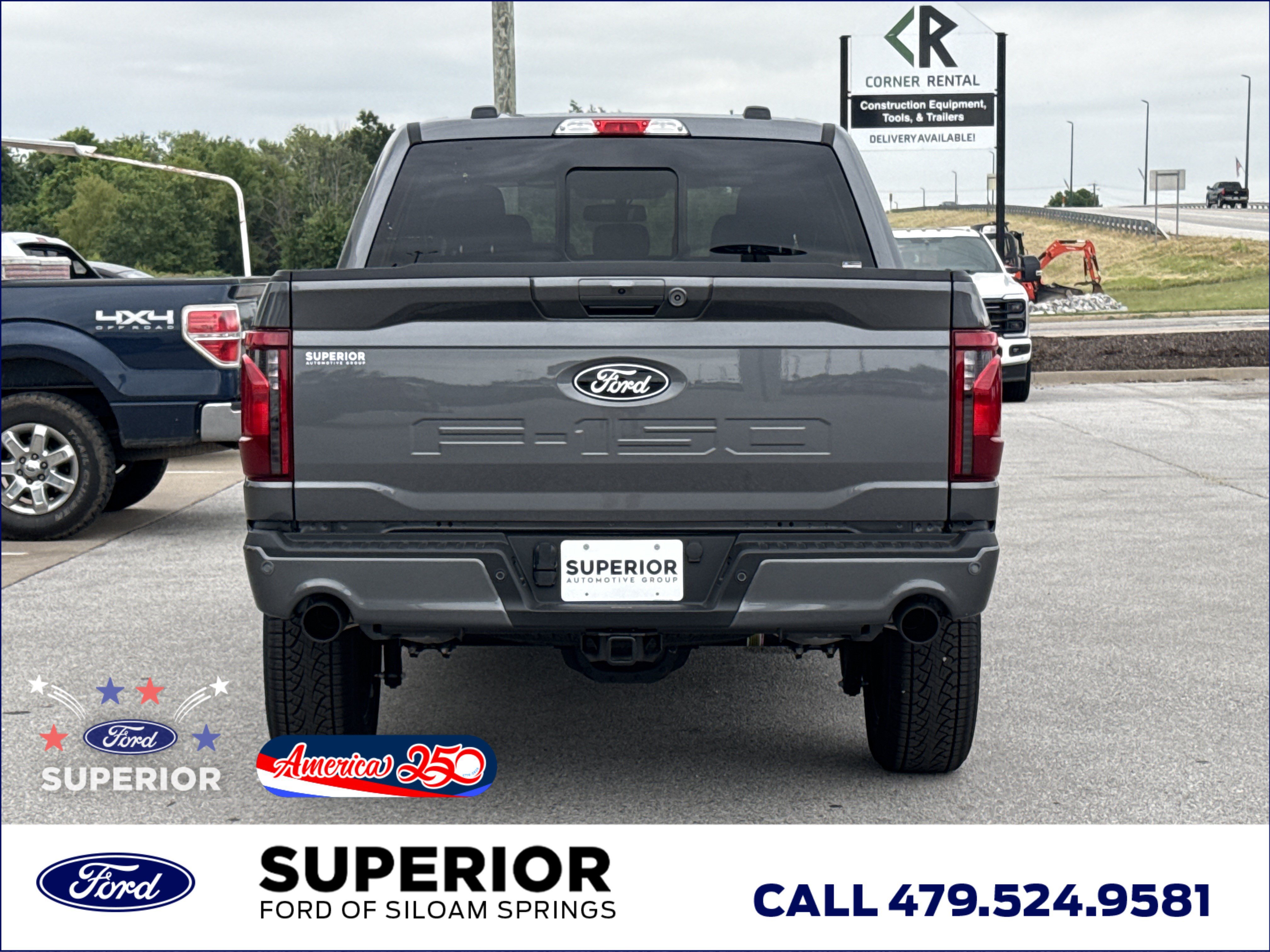 New 2026 Carbonized Gray Metallic Ford XLT 4WD image 4