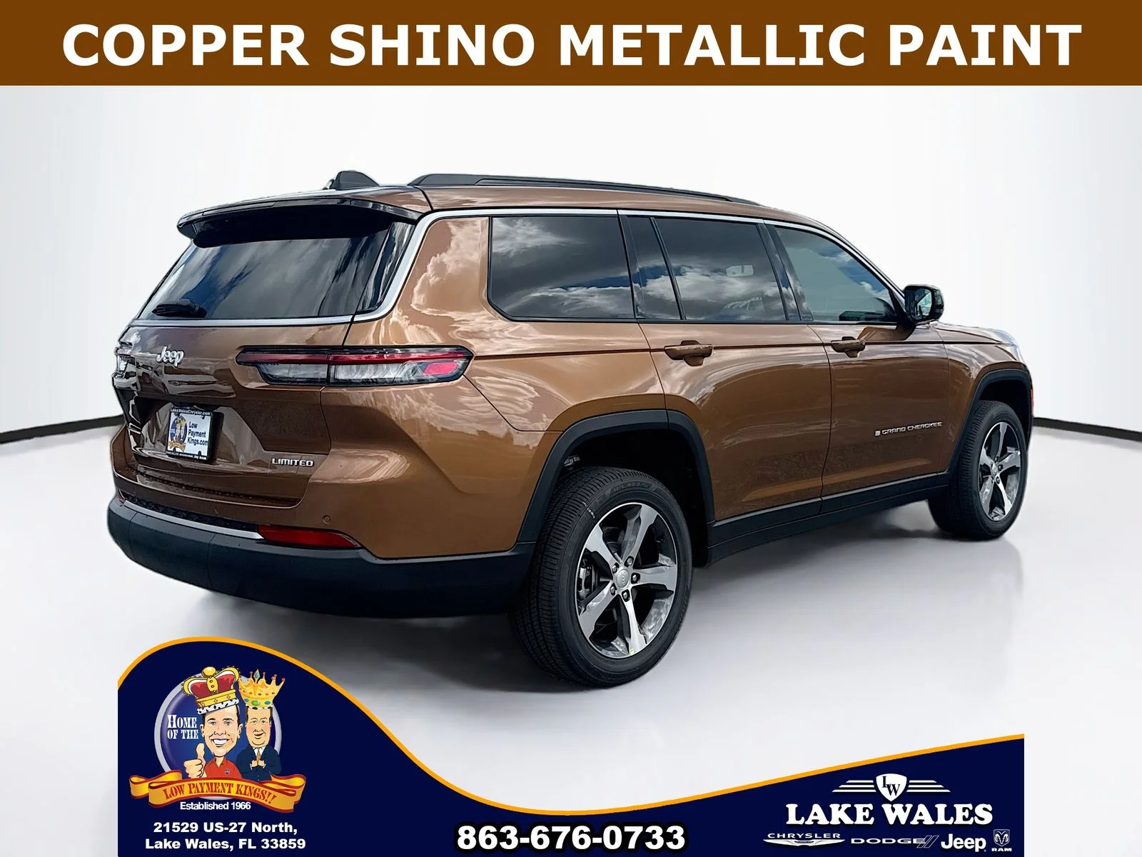New 2026 Copper Shino Metallic Clear-Coat Exterior Paint Jeep Limited image 6