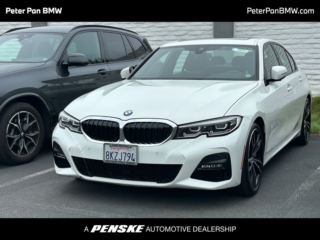 Used 2019 Alpine White BMW 330i image 1