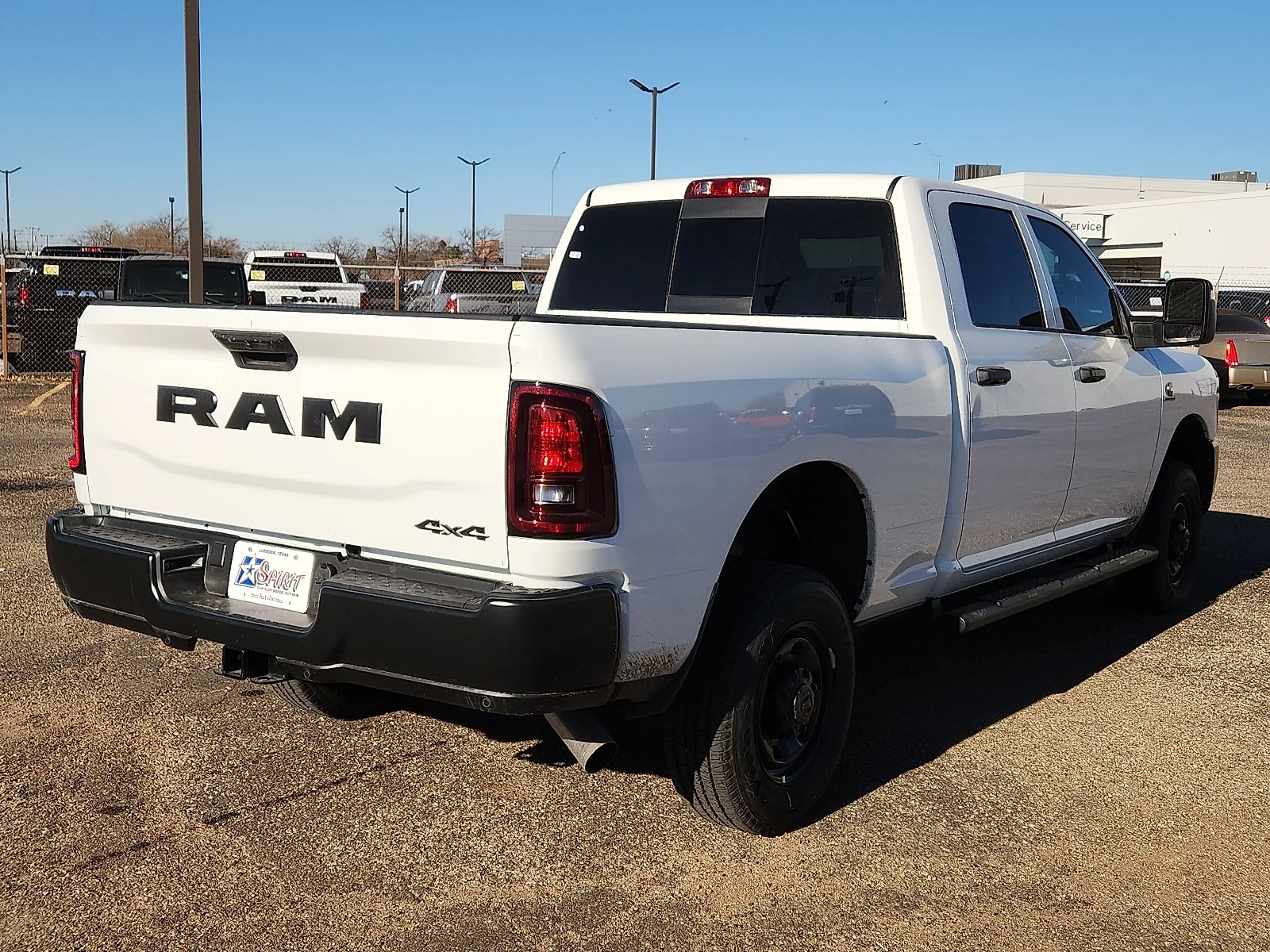 New 2026 White Ram TRADESMAN CREW CAB 4X4 6