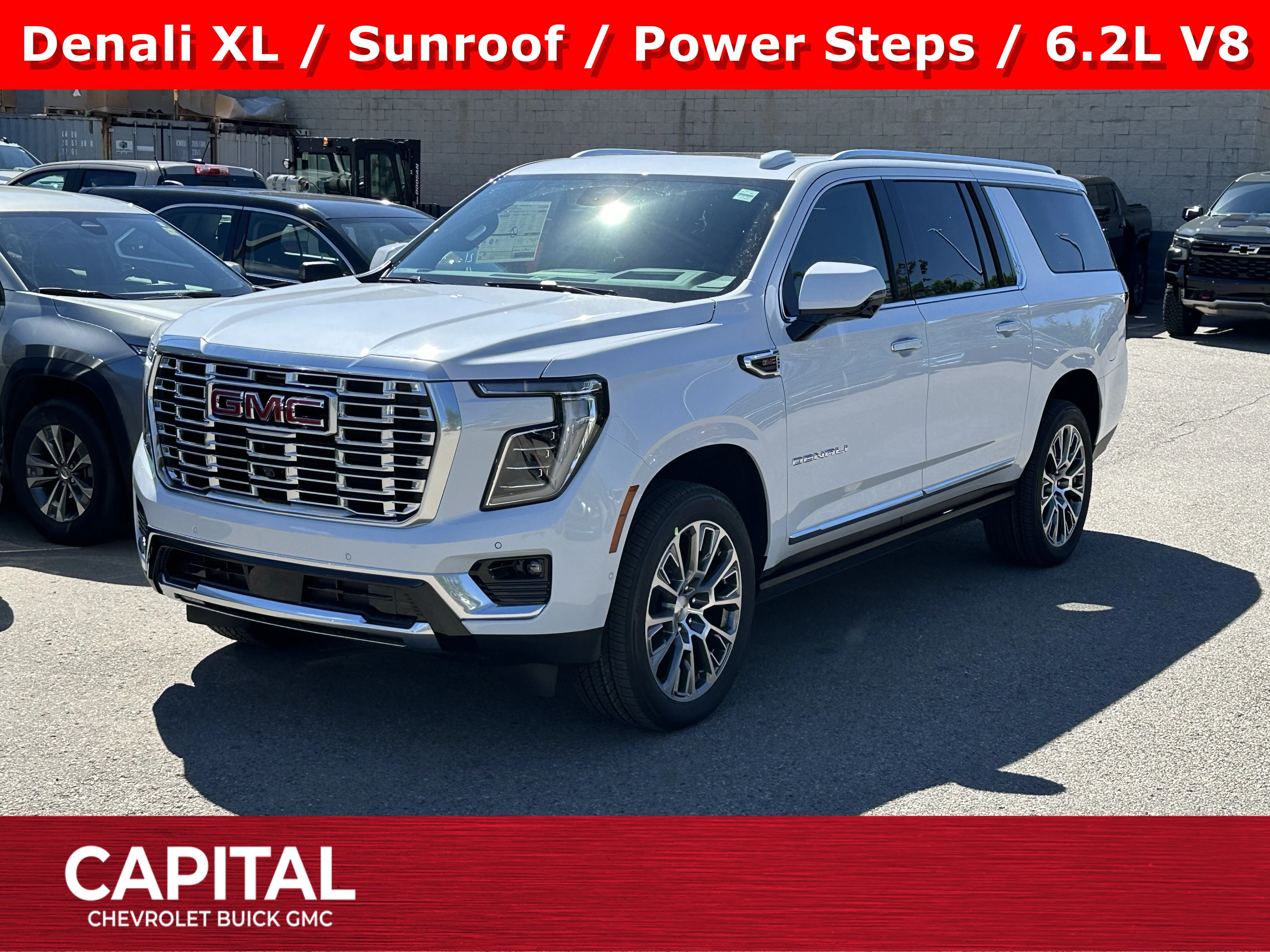 New 2026 Glacier White Tricoat GMC Denali image 1
