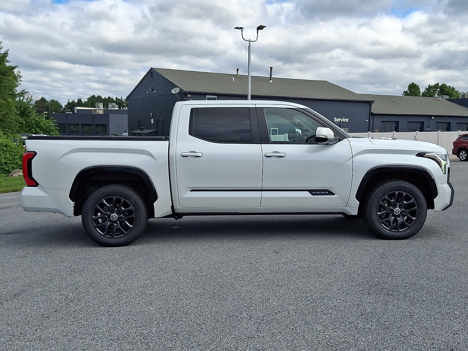 Certified Used 2024 WIND CHILL PEARL Toyota Platinum Hybrid image 8