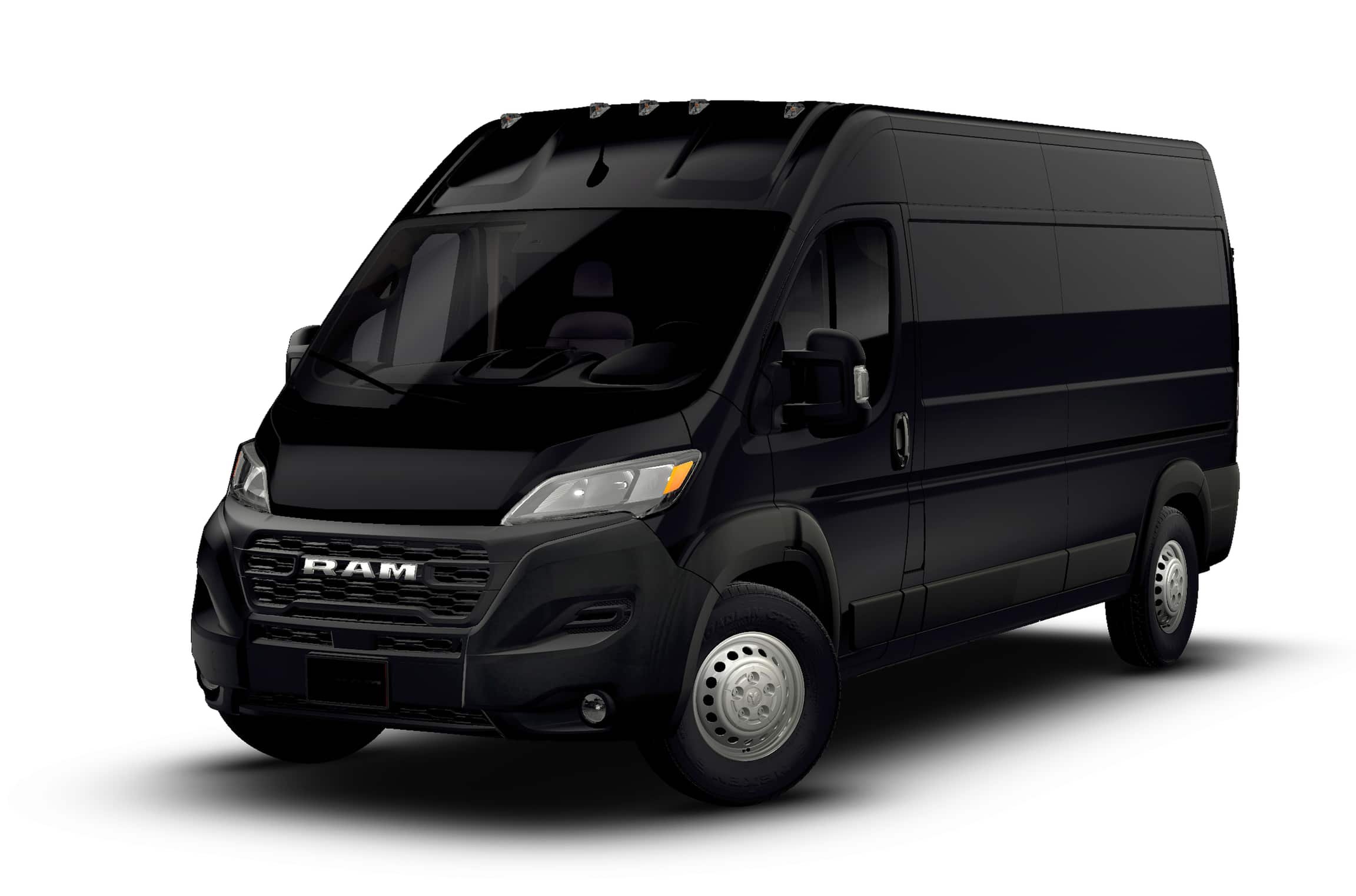 New 2026 Black Clear-Coat Exterior Paint RAM Tradesman image 1