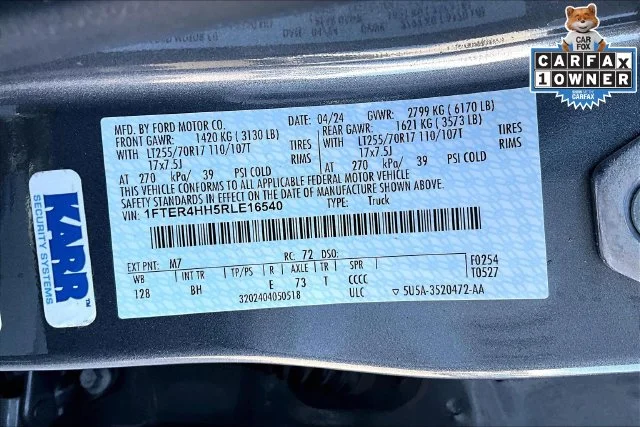 Used 2024 Gray Metallic Ford XLT image 30