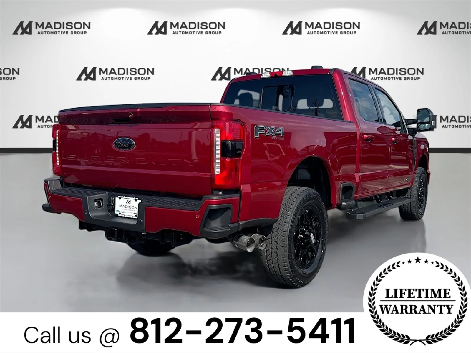 New 2026 Ruby Red Metallic Tinted Clearcoat Ford F-350® Lariat® image 5
