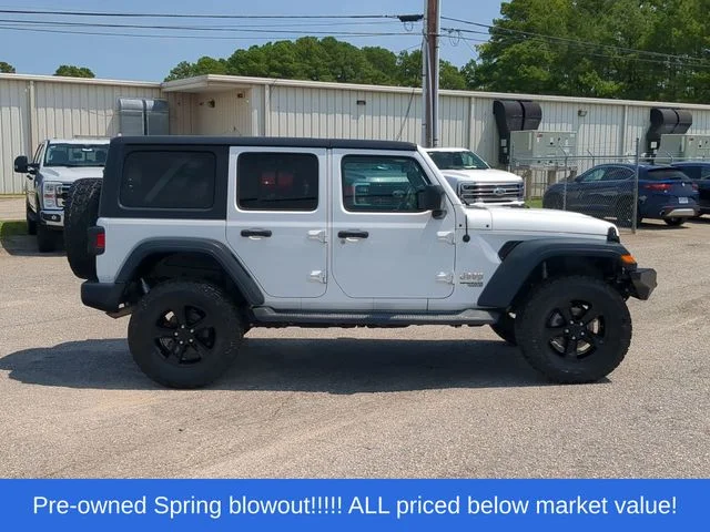Used 2018 White Jeep Unlimited Sport S image 14
