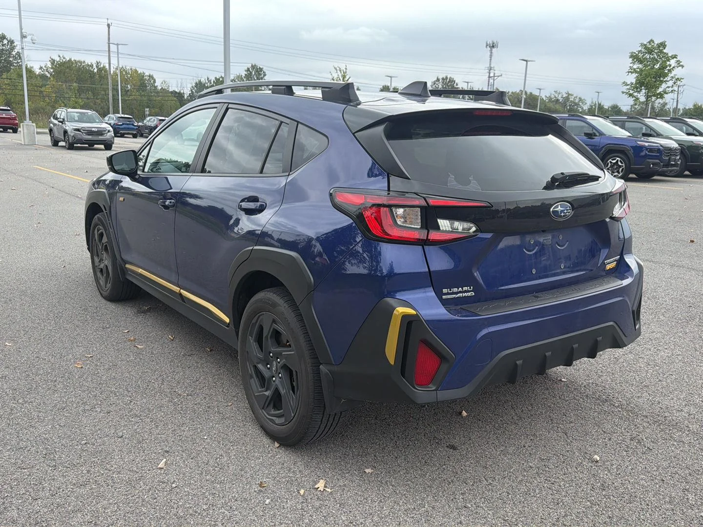 Used 2024 Sapphire Blue Pearl Subaru Sport image 5