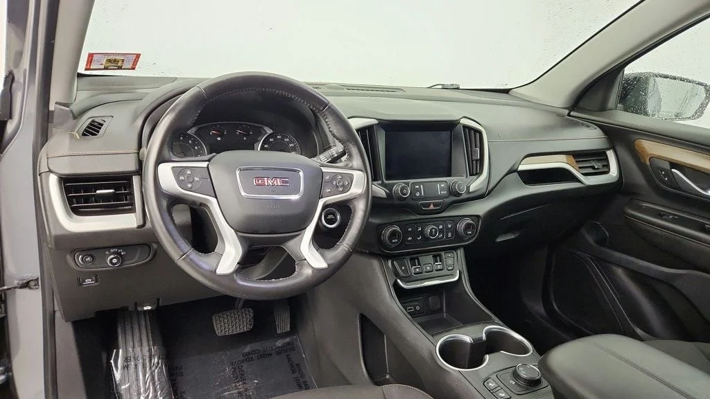 Used 2019 Satin Steel Metallic GMC AWD 4dr SLE Black Edition w/ Driver Convenience Package image 11