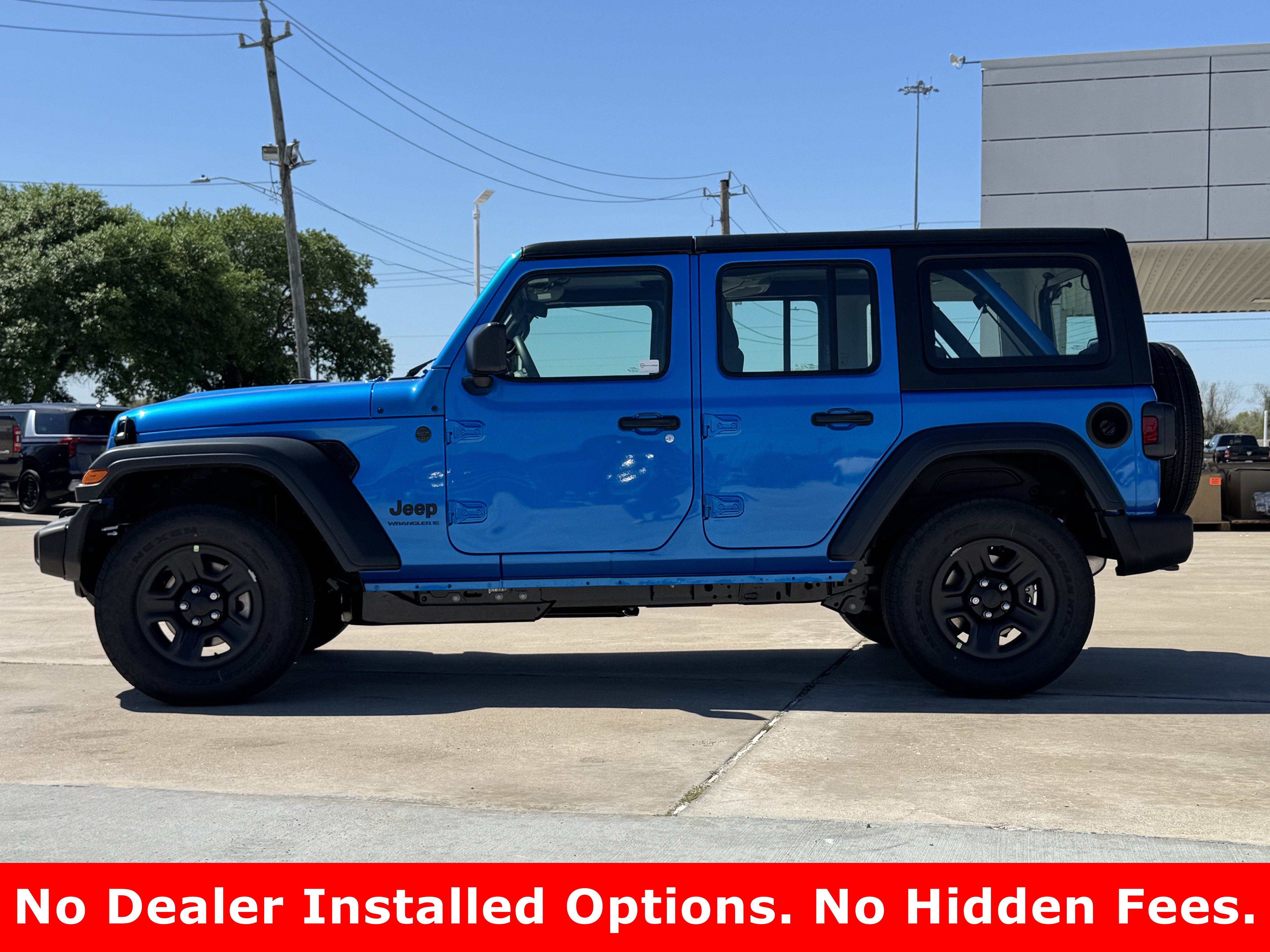 New 2026 Hydro Blue Pearl-Coat Exterior Paint Jeep Sport image 6