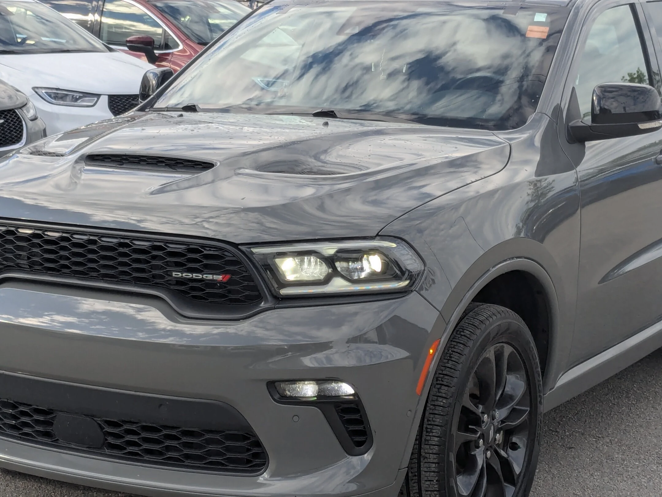 Certified Used 2023 Grey Dodge GT Plus - - AWD - Blacktop Pkg - Park Assist - 10.1 Touchscreen - Captain Chairs & More! image 10