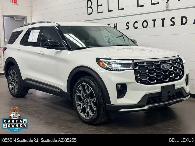 Used 2025 White Ford Platinum image 1