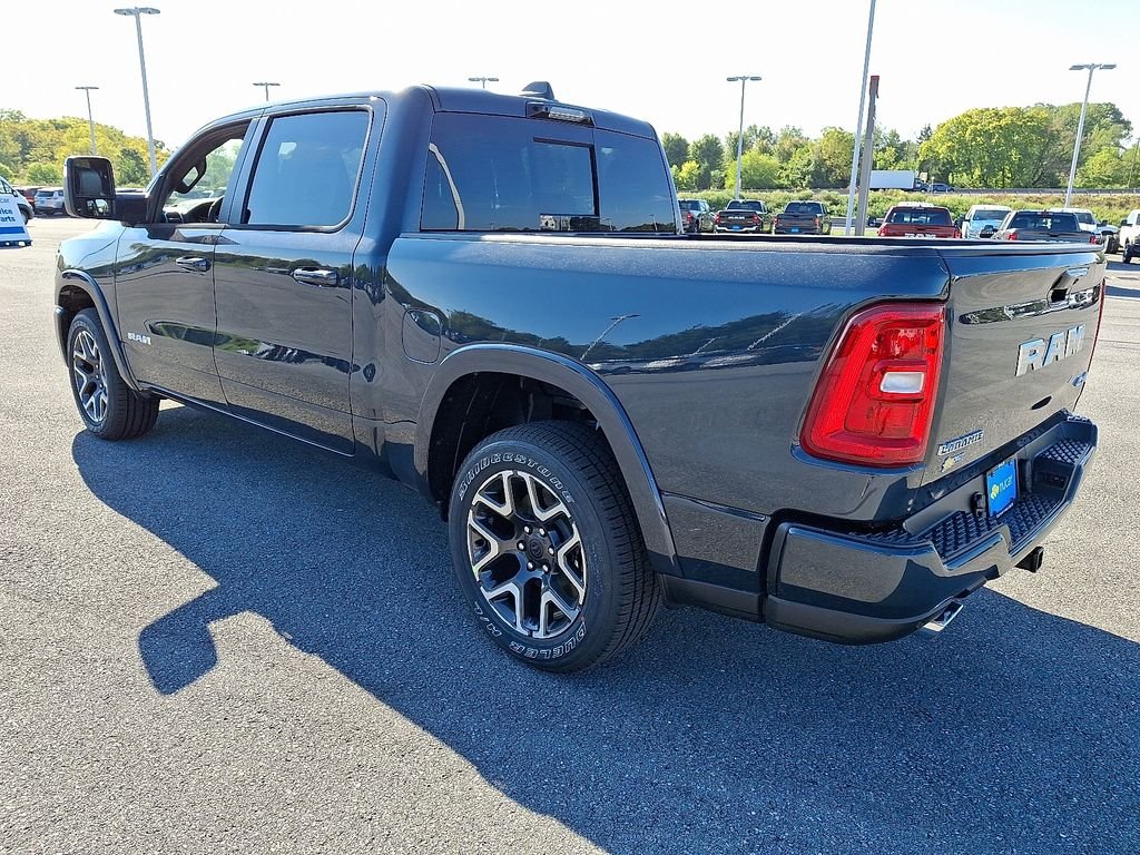 New 2026 Forged Blue Metallic Exterior Paint RAM Laramie image 3