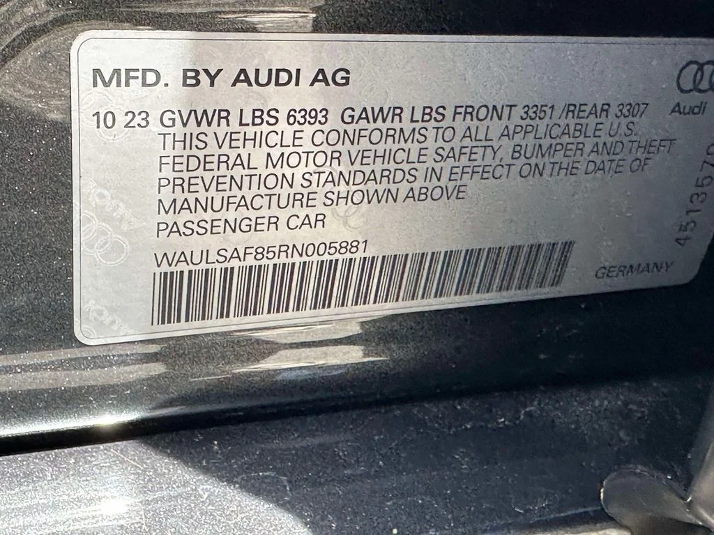 Certified Used 2024 Gray Audi 4.0T image 13