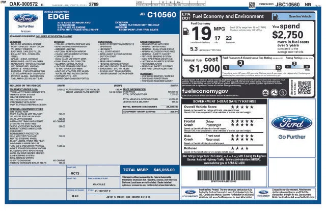 Used 2018 White Ford Titanium image 5