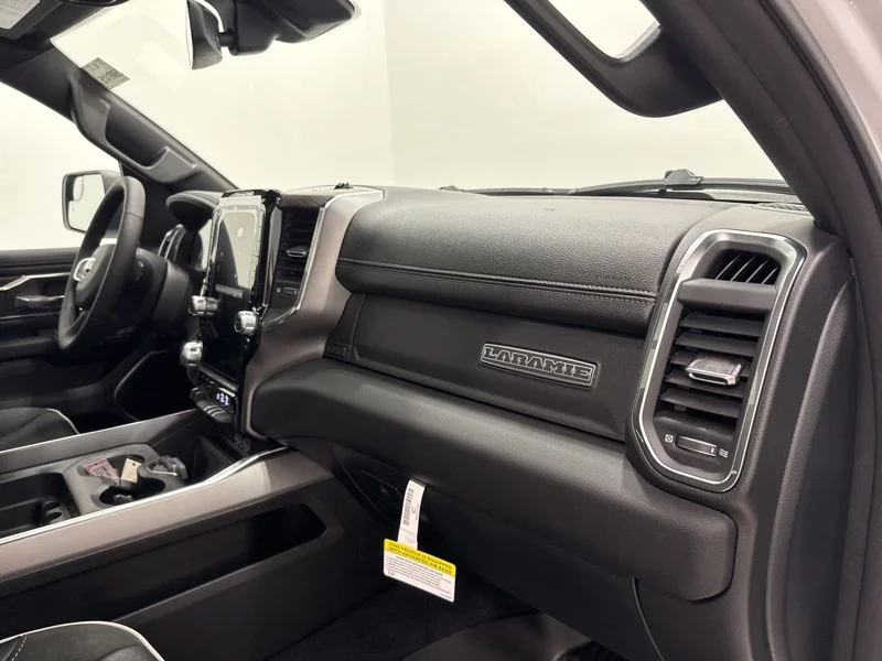 New 2026 Bright White Clear-Coat Exterior Paint RAM Laramie image 16