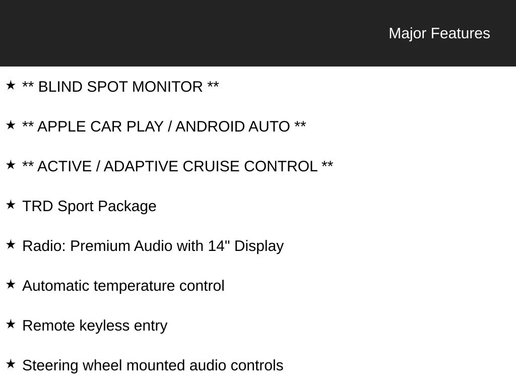 Used 2026  Toyota TRD Sport image 12