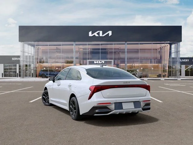 New 2026 Snow White Pearl Kia LXS FWD image 4
