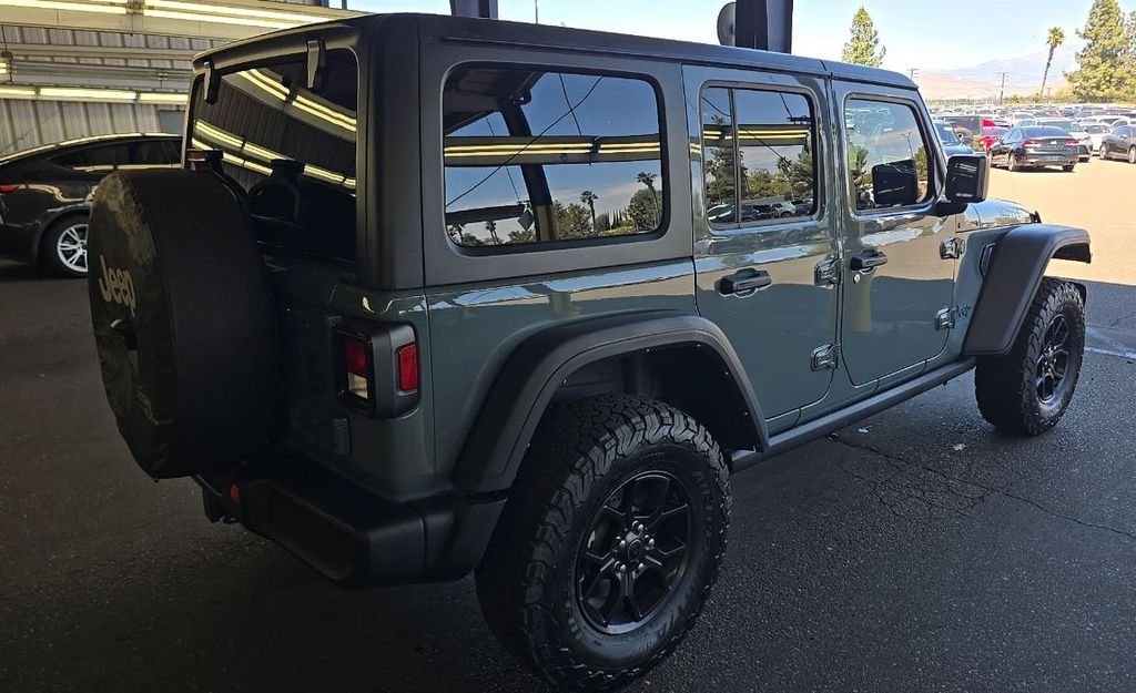 Used 2024 Gray Jeep Willys 4xe image 4