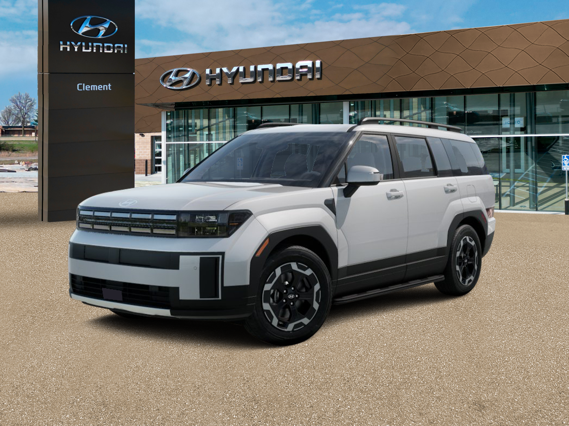 New 2027 White Hyundai SEL AWD image 2