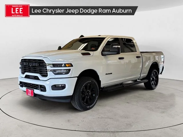 New 2026 Bright White Ram BIG HORN CREW CAB 4X4 6