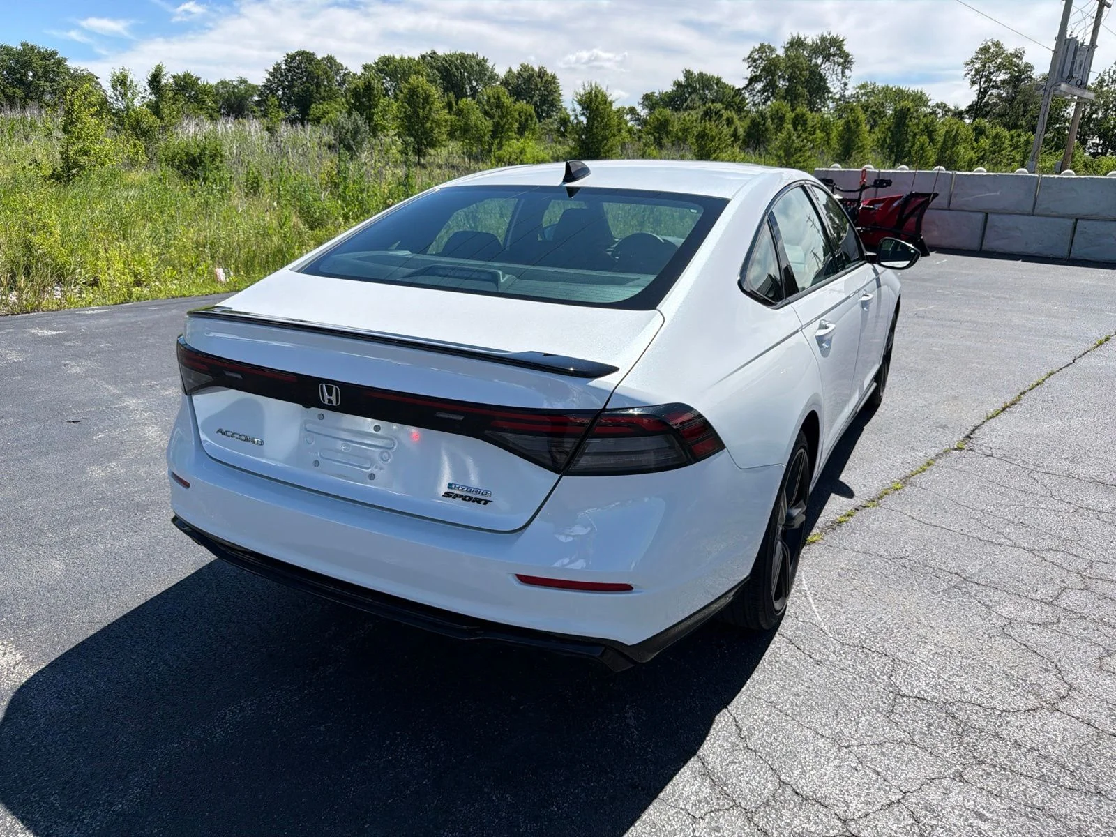 Used 2023 White Honda Sport-L image 8