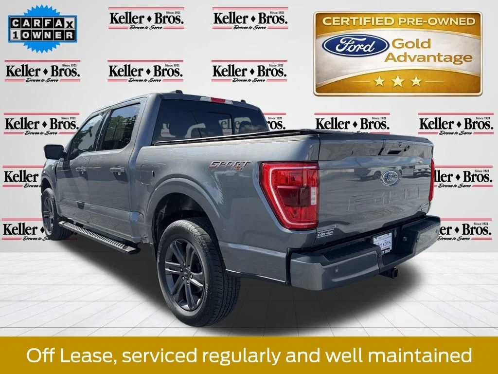 Certified Used 2023 Carbonized Gray Metallic Ford XLT image 6