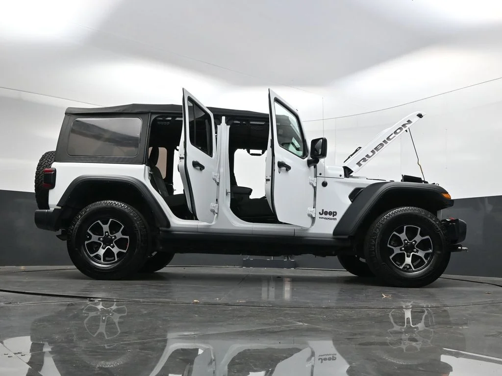 Used 2021 White Jeep Unlimited Rubicon image 47