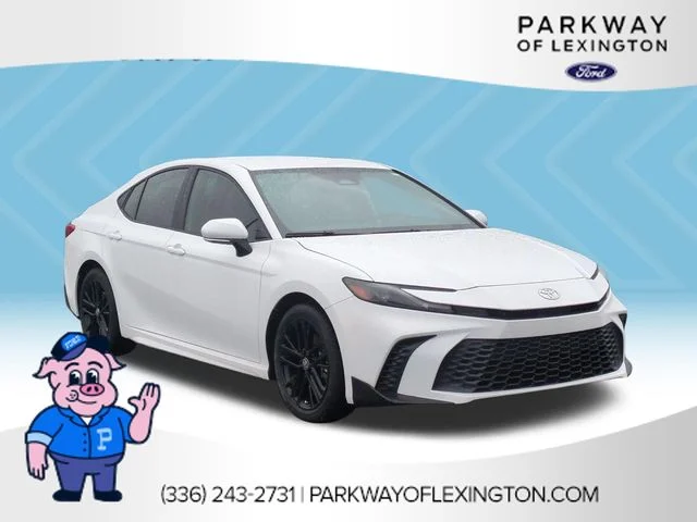 Used 2025 White Toyota SE image 7