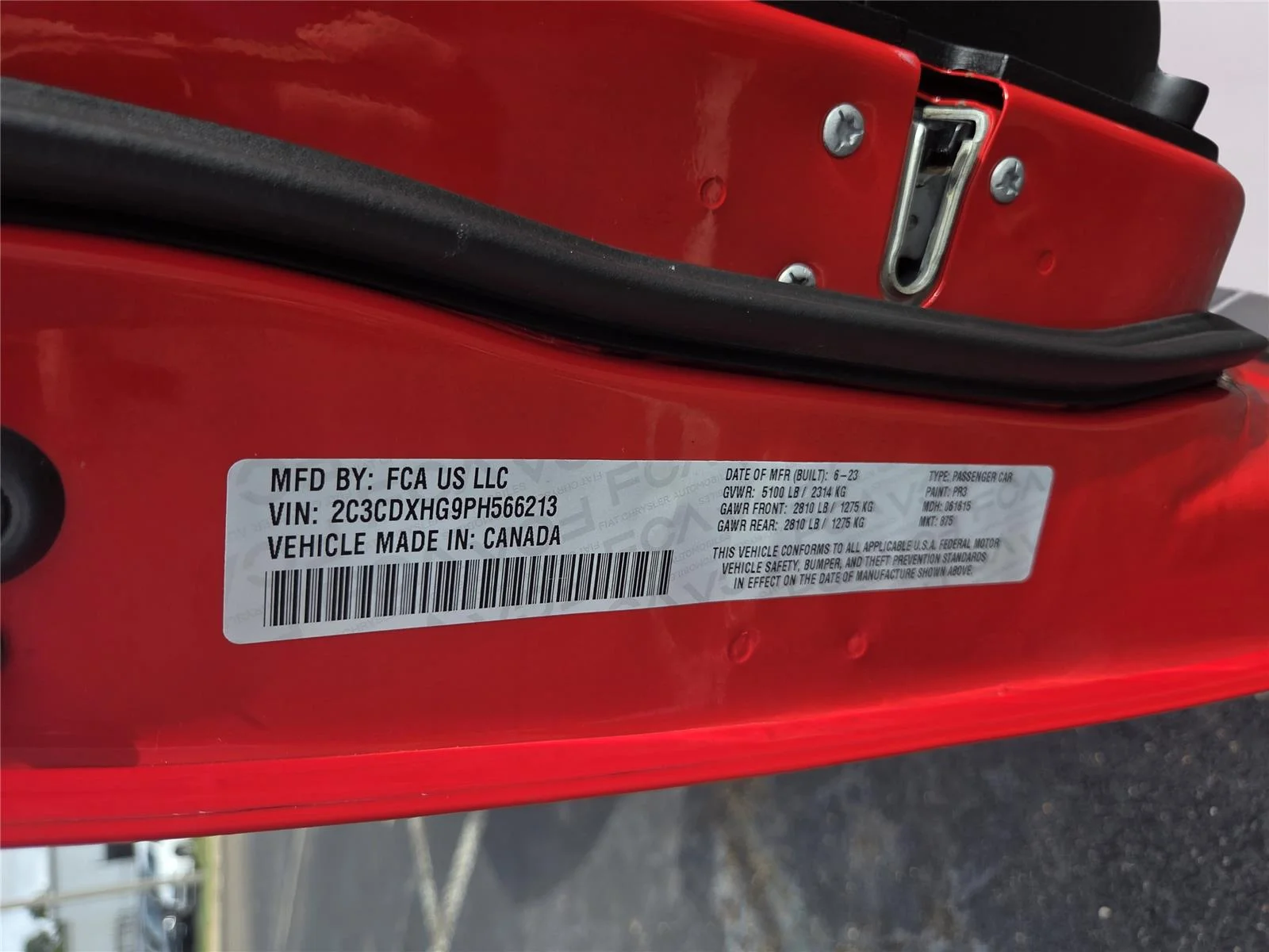 Used 2023 Torred Clearcoat Dodge GT image 29