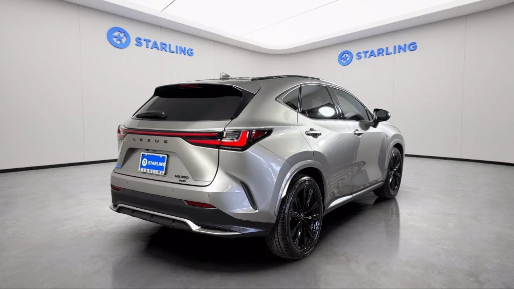 Used 2025 Silver Lexus NX 350 F SPORT Handling image 8