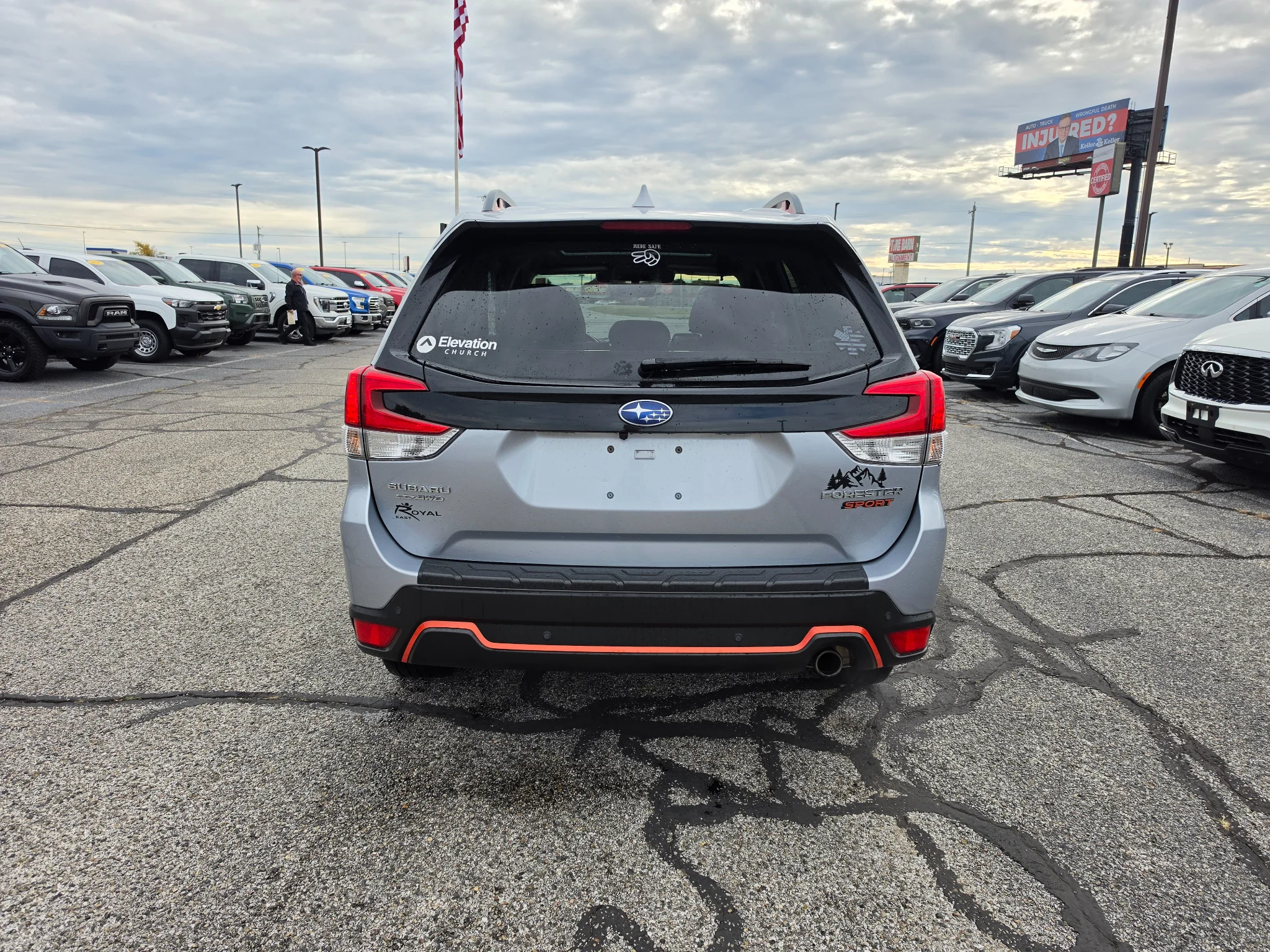 Used 2020 Ice Silver Metallic Subaru Sport image 7