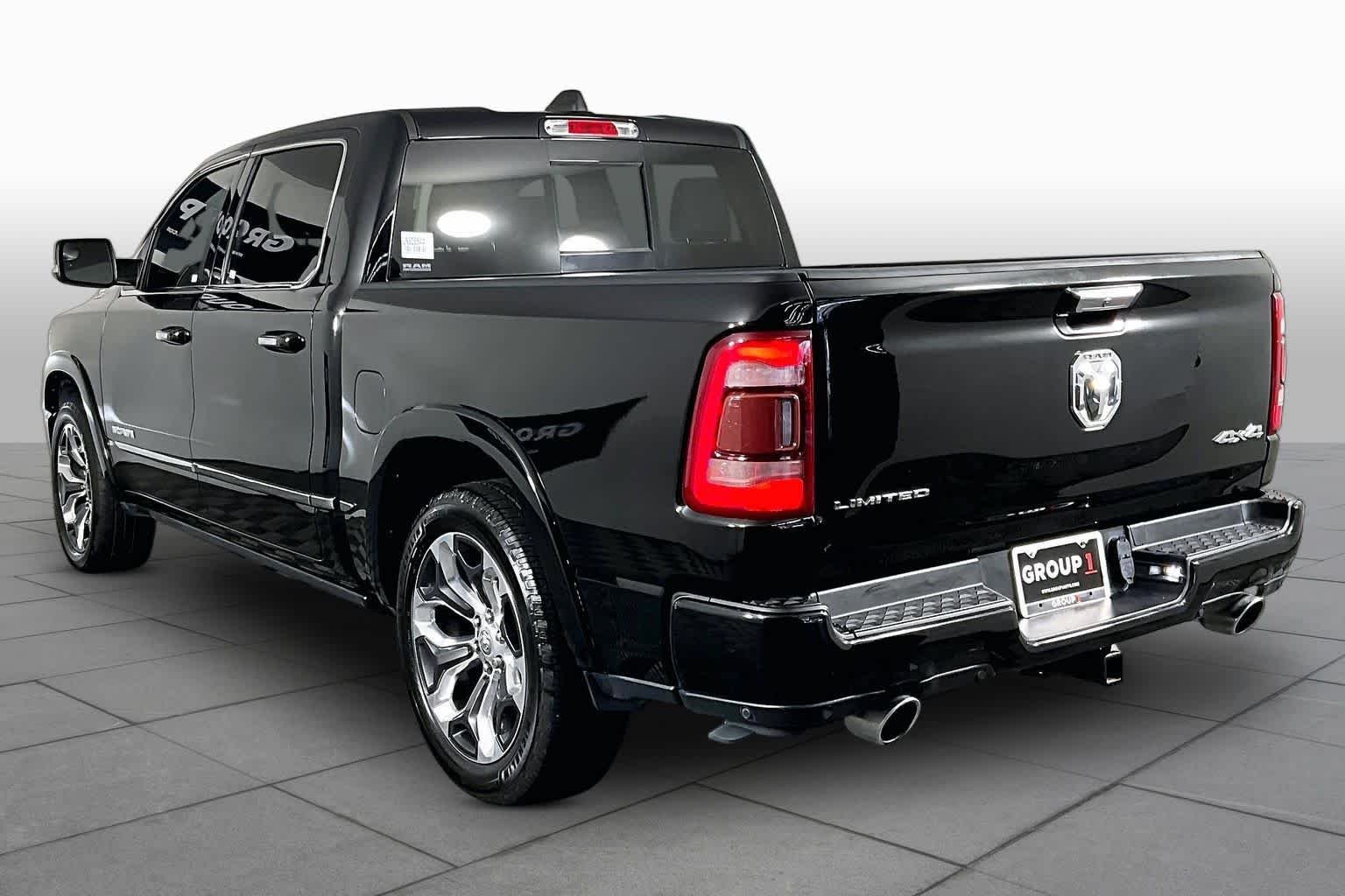 Used 2020 Diamond Black Crystal Pearlcoat Ram Limited image 10