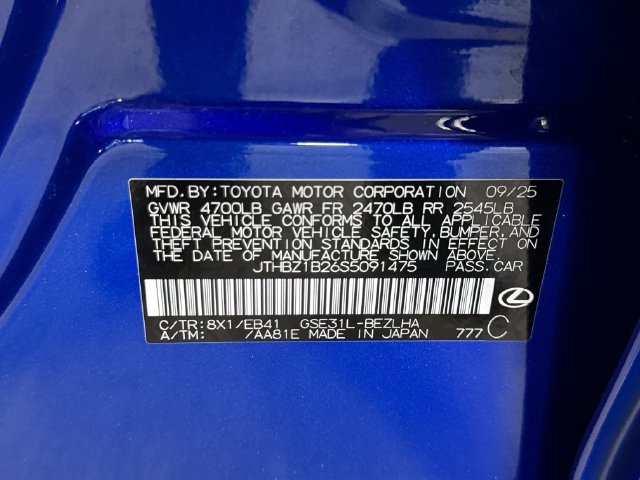 Used 2025 Blue Lexus 350 F SPORT Design image 38