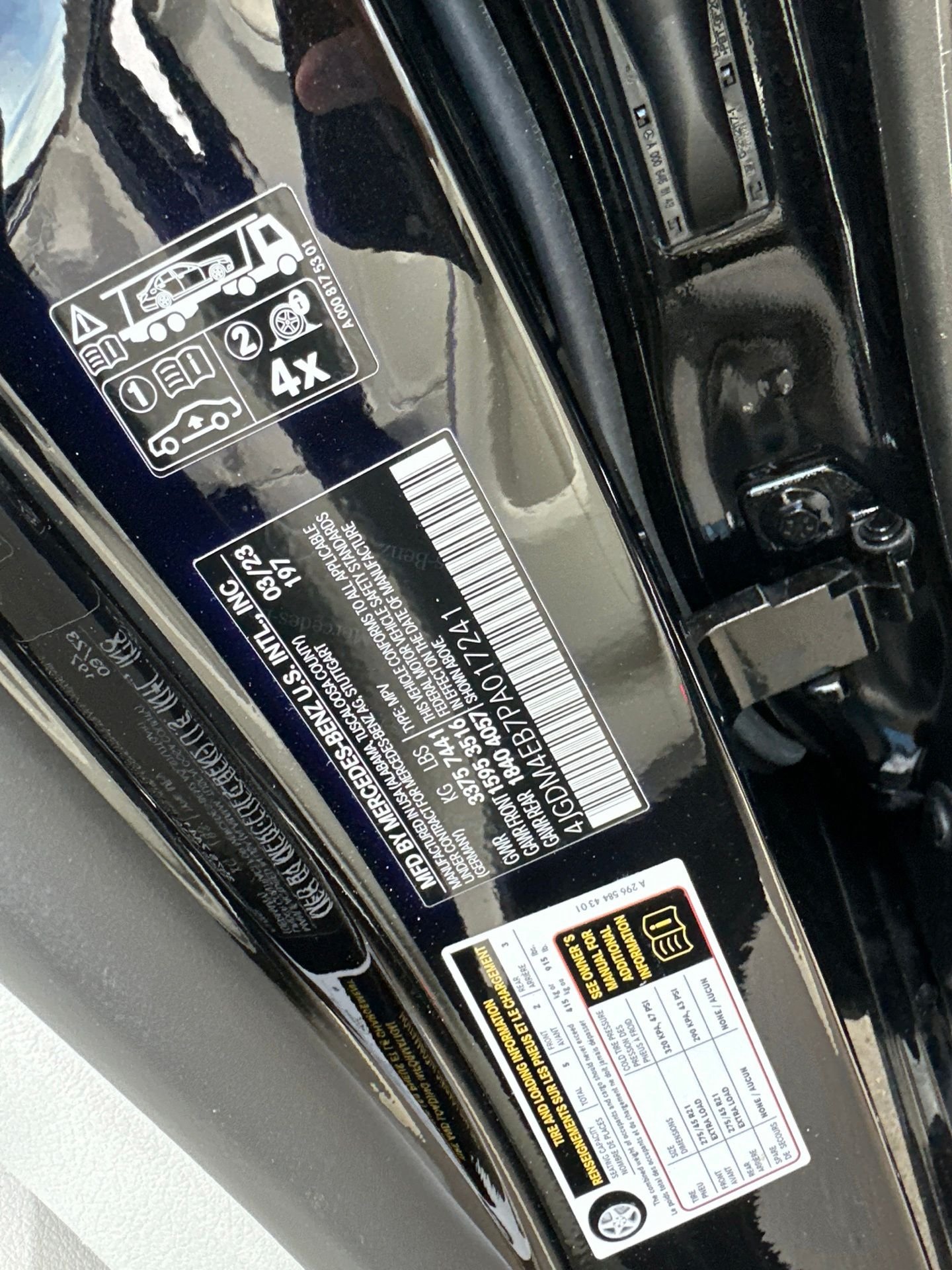 Used 2023 Black Mercedes-Benz 580 image 6