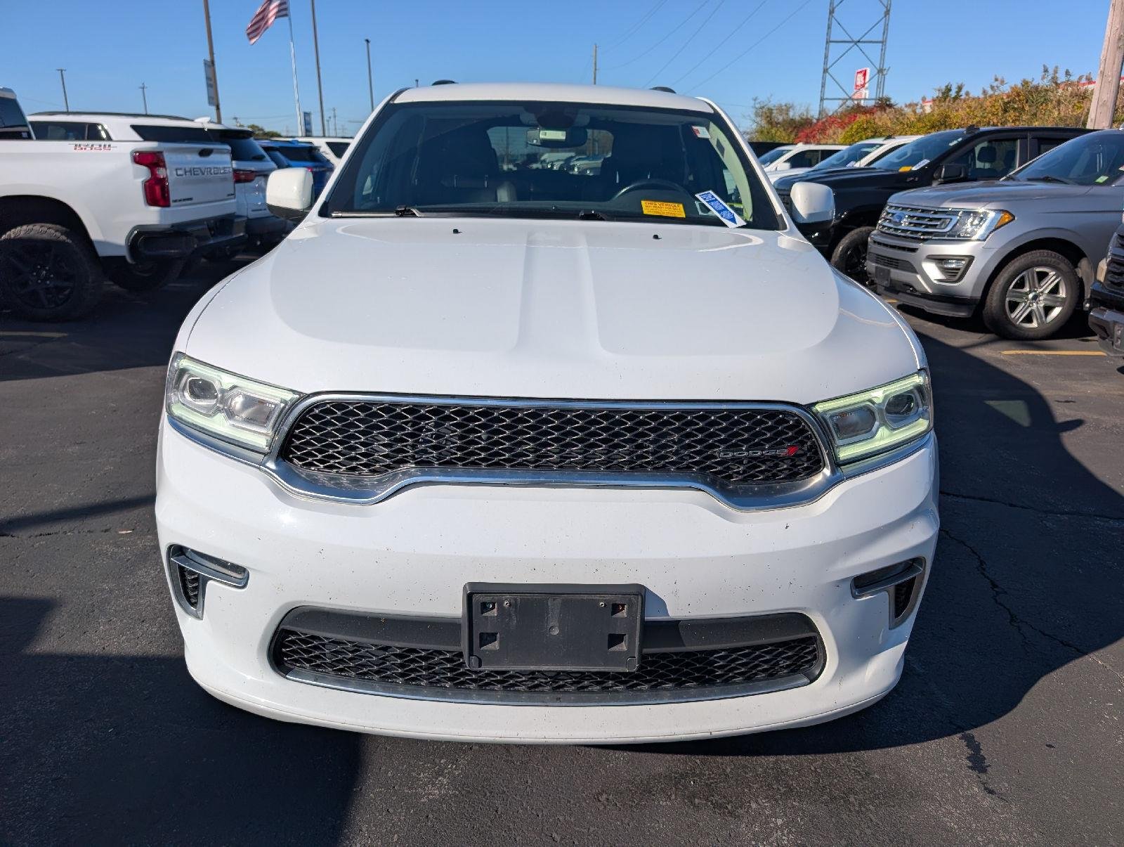 Used 2021 White Knuckle Clearcoat Dodge SXT Plus image 2