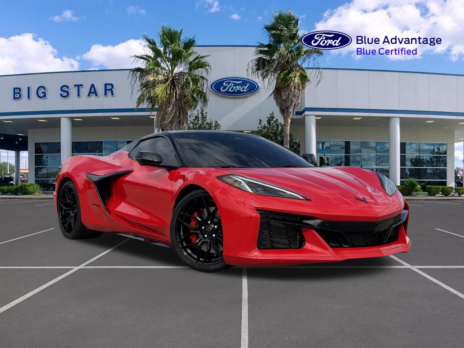 Used 2024 Torch Red Chevrolet Z06 image 1