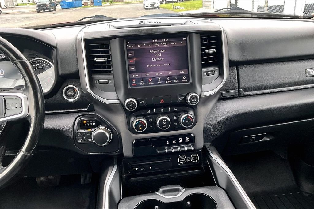 Used 2019 Flame Red Clearcoat Ram Big Horn/Lone Star image 3