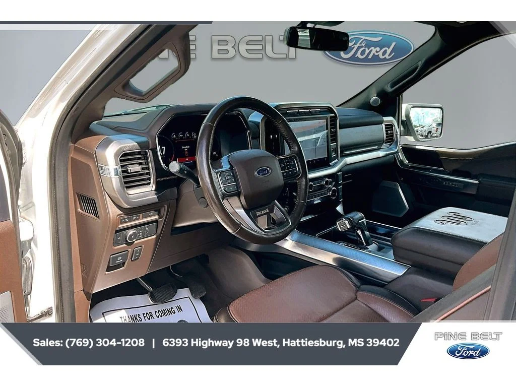 Used 2022 Star White Ford King Ranch image 13