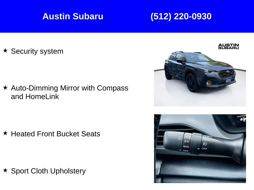 New 2026 Gray Subaru Sport image 17