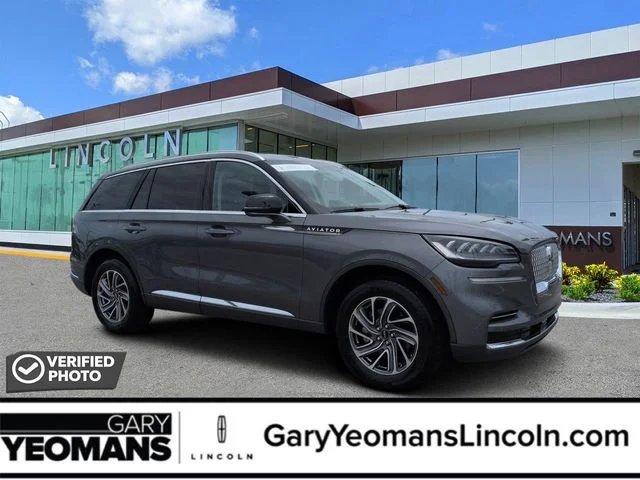 Certified Used 2023 Gray Metallic Lincoln Standard image 1