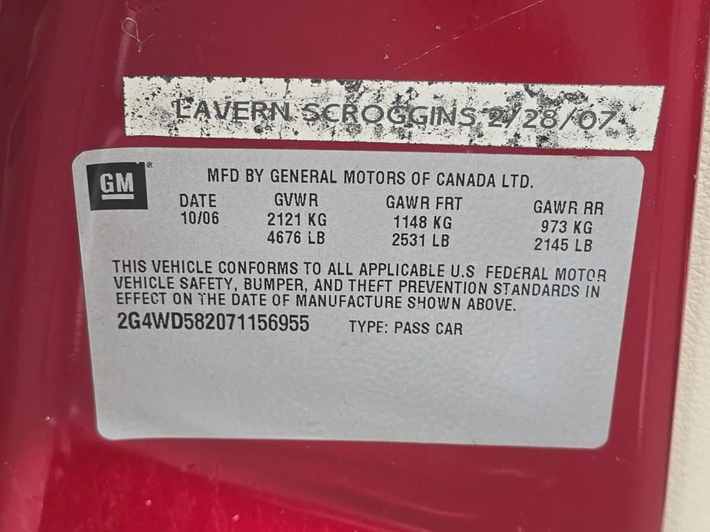 Used 2007 Red Buick CXL image 23