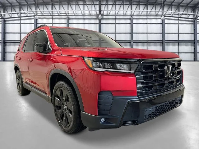 New 2026 Radiant Red Metallic II Honda AWD Black Edition image 9
