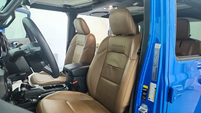 Used 2023 Blue Jeep Sahara 4xe image 16
