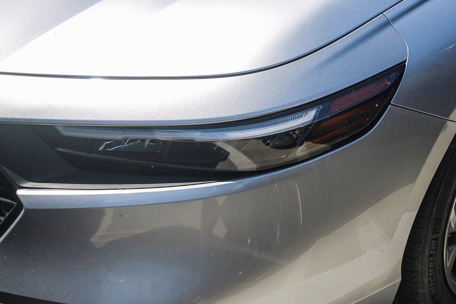 Certified Used 2024 Solar Silver Metallic Honda EX image 6