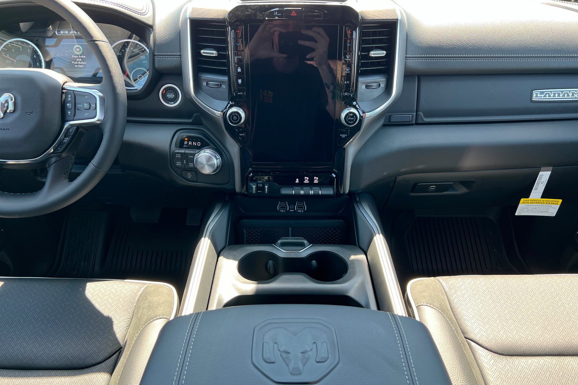New 2026 Forged Blue Metallic Exterior Paint RAM Laramie image 14