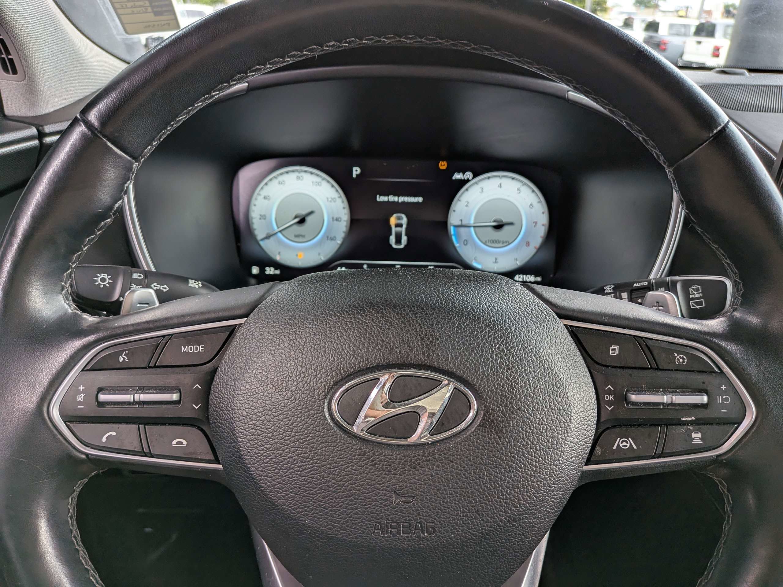 Used 2023 Blue Hyundai Limited image 24
