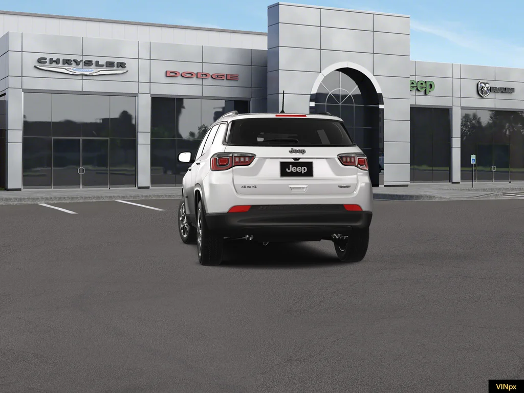 New 2026 Bright White Clear-Coat Exterior Paint Jeep Latitude image 12