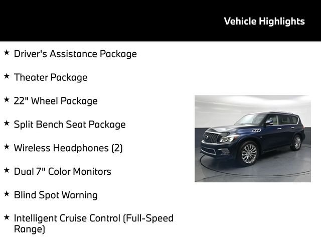 Used 2015 Blue INFINITI Base image 5